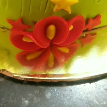 Bakery creation closeup